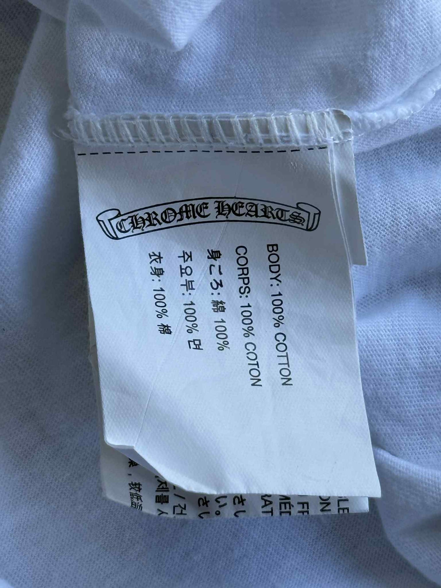 Chrome Hearts London Exclusive Cross Tee