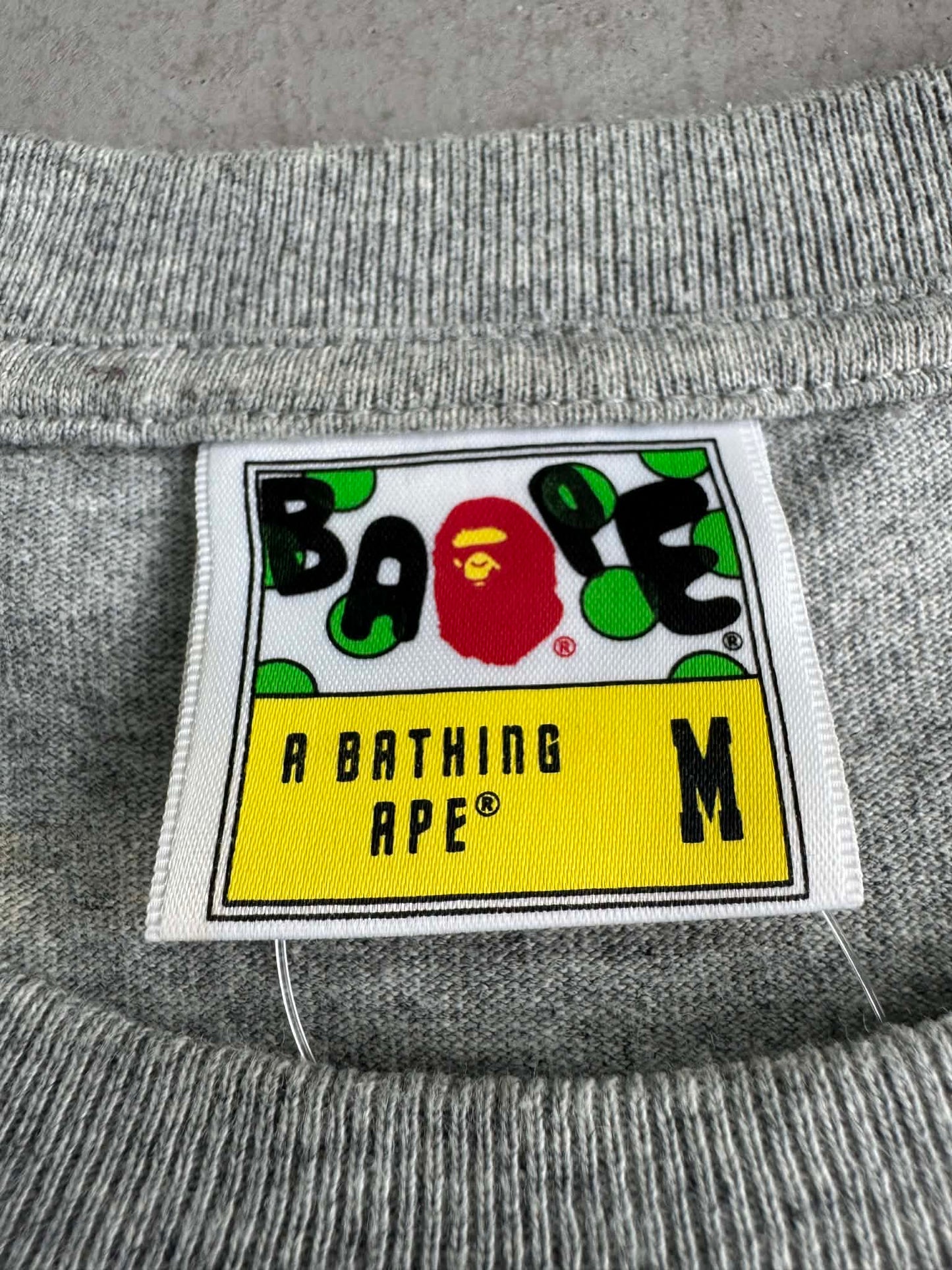 Bape Shark Camou gray tee