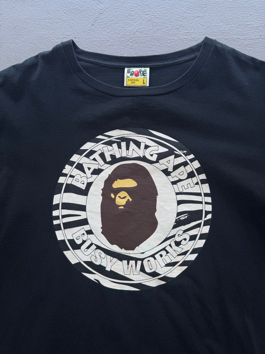 Bape Busy Works Zebra Tee