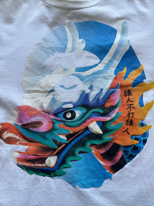 Bape Big Head Dragon Tee