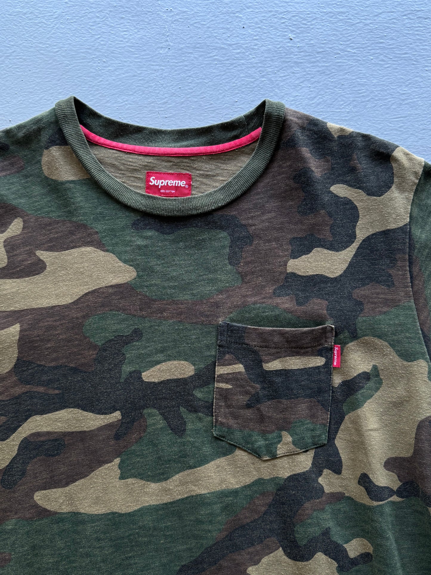 Supreme Camouflage Pocket Tee