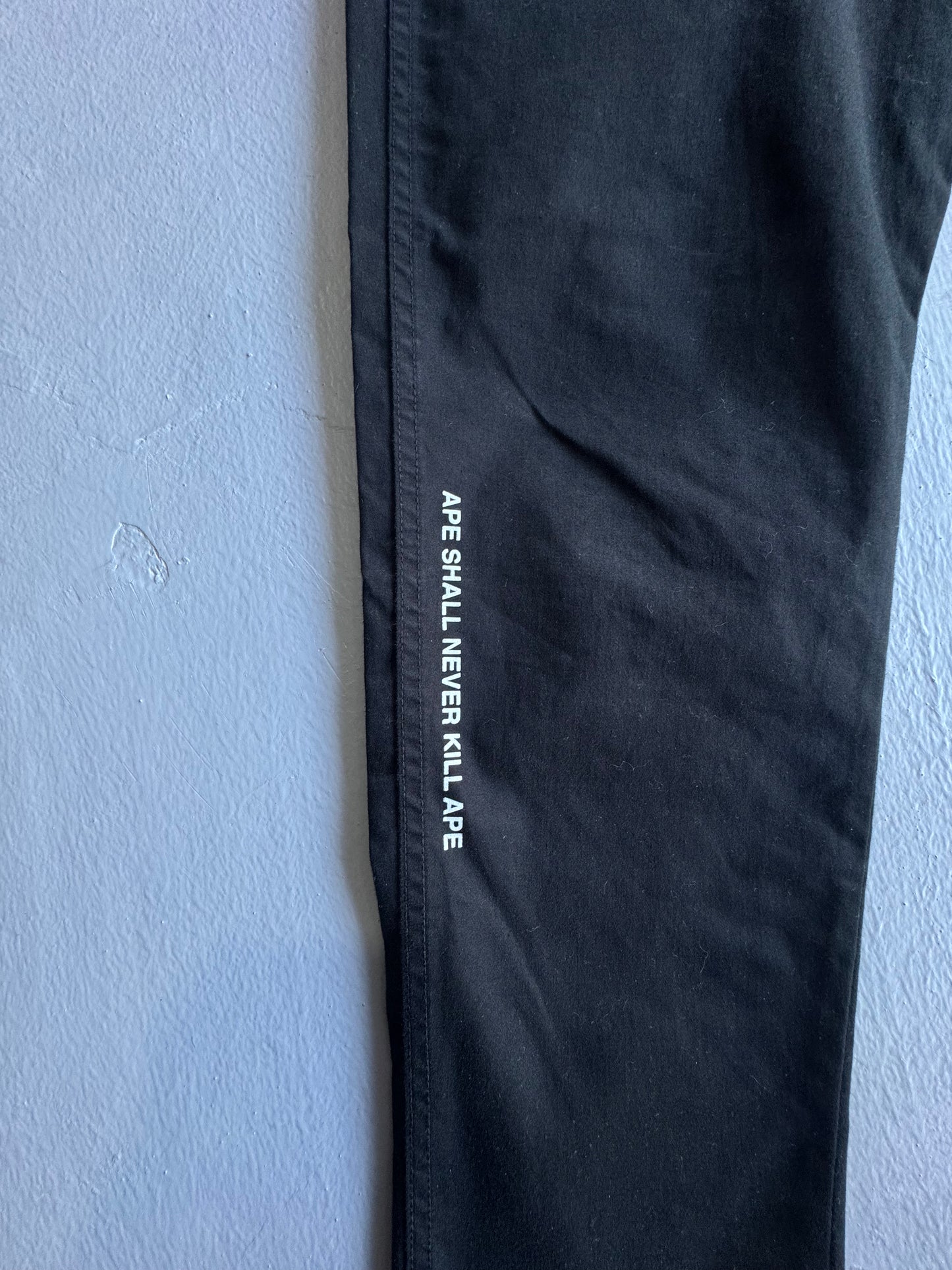 Bape Face Logo Slim Pants
