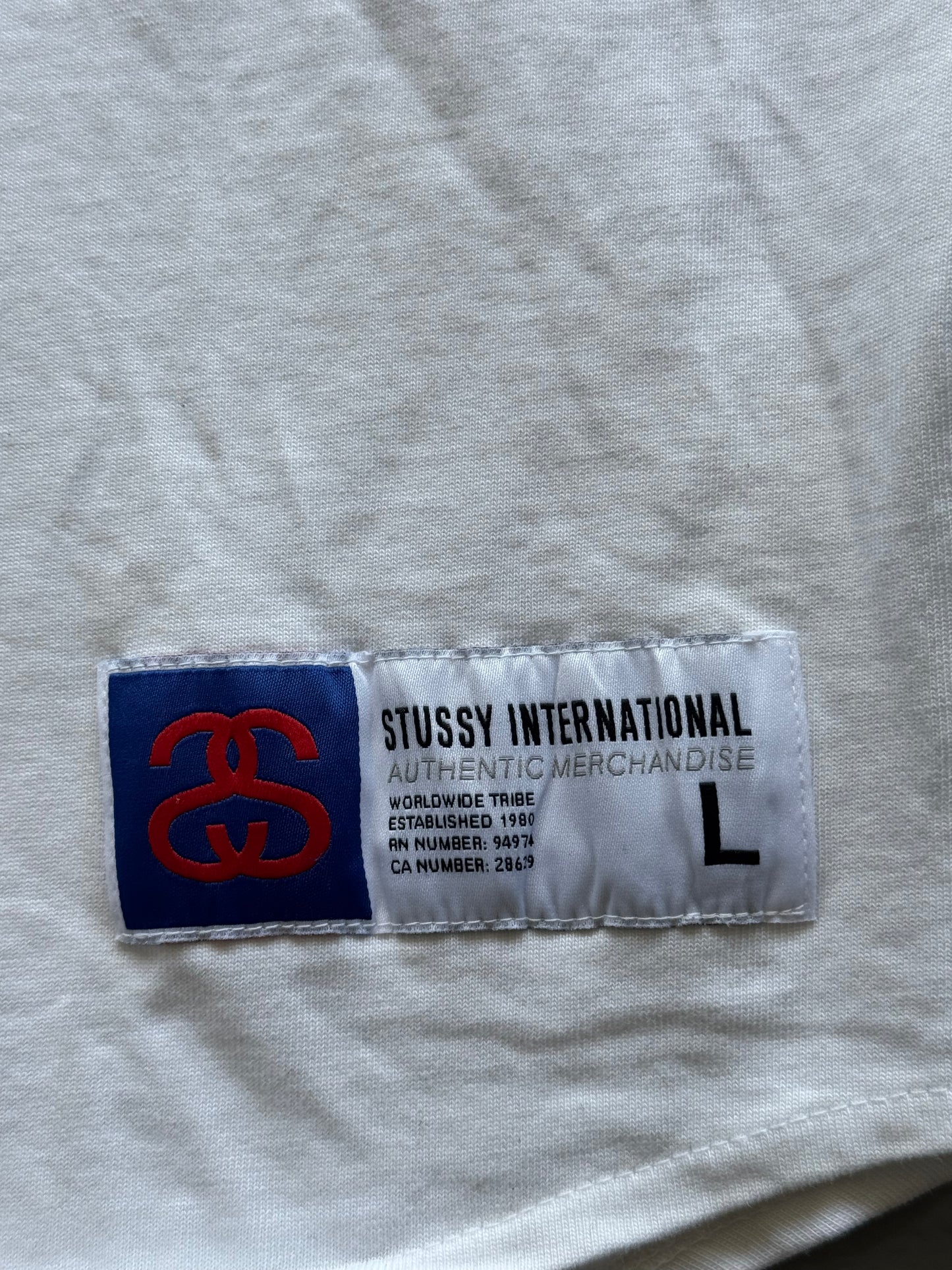 Stussy S Logo Baseball Jersey