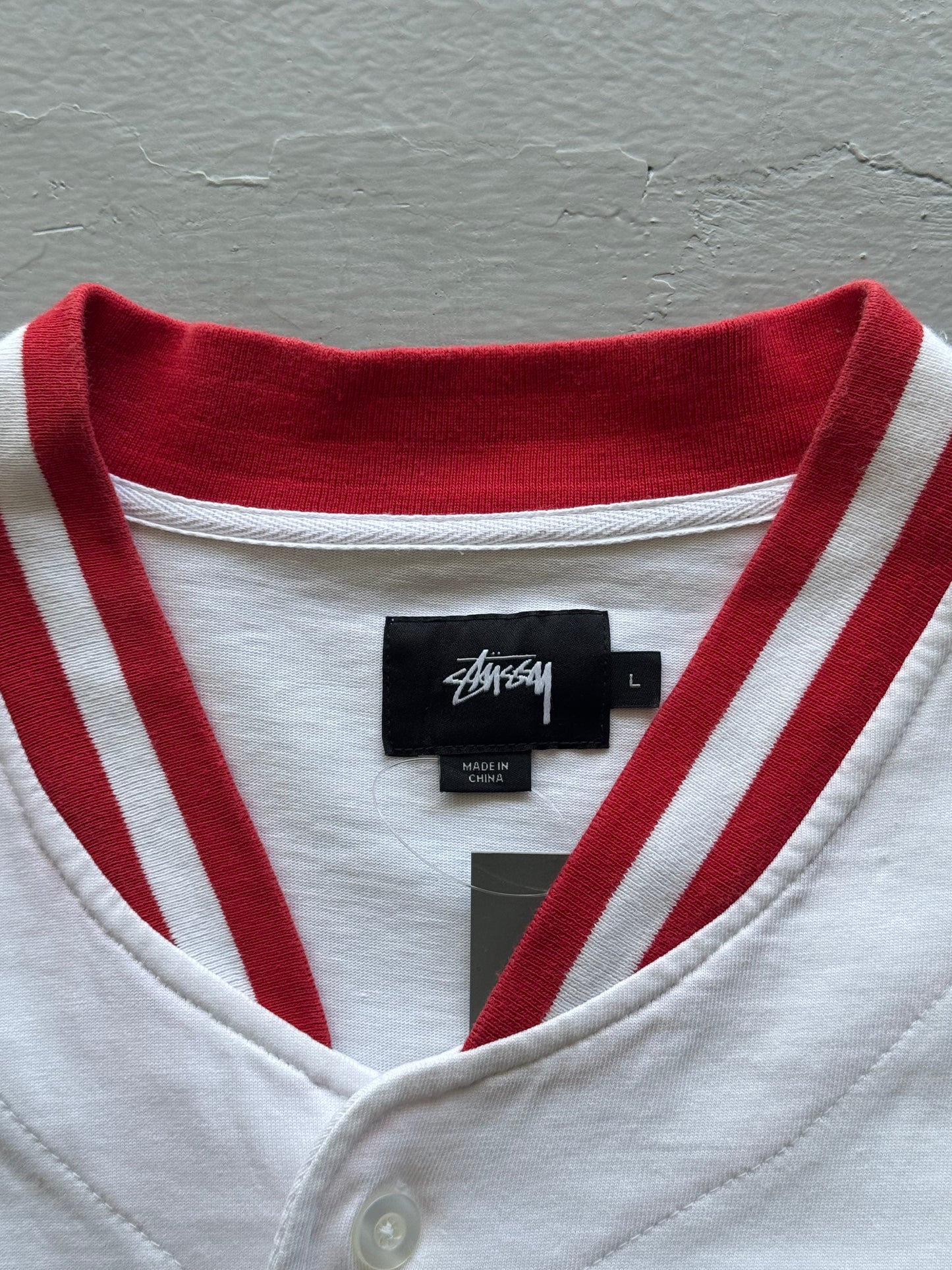 Stussy S Logo Baseball Jersey