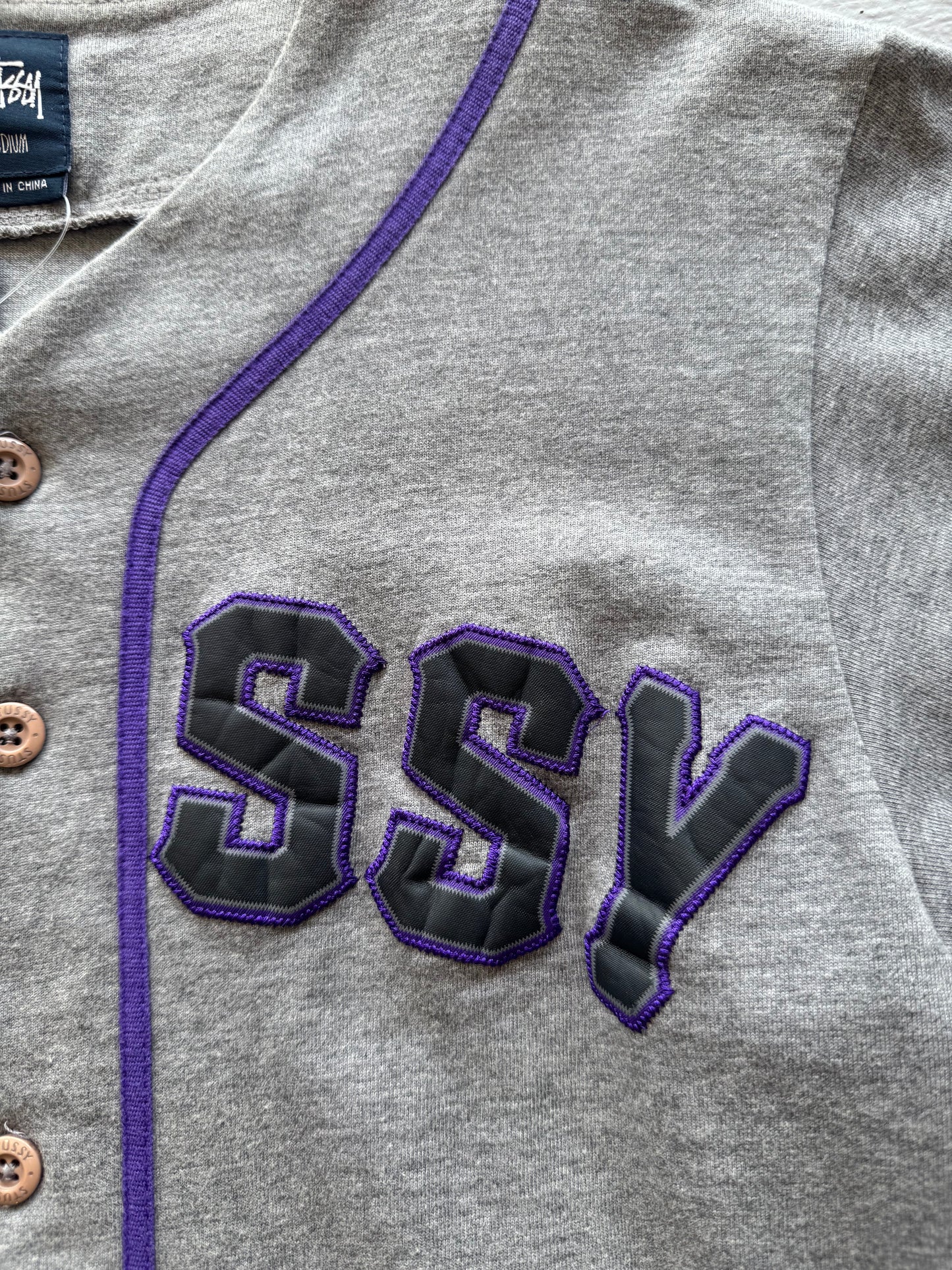 Stussy Script Baseball Jersey