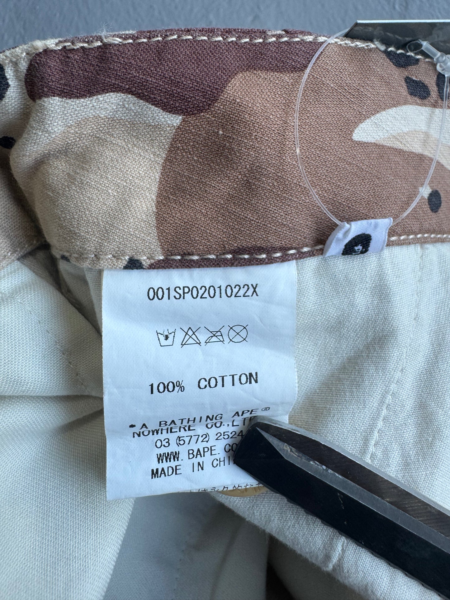 Bape Desert Camouflage Cargo Shorts
