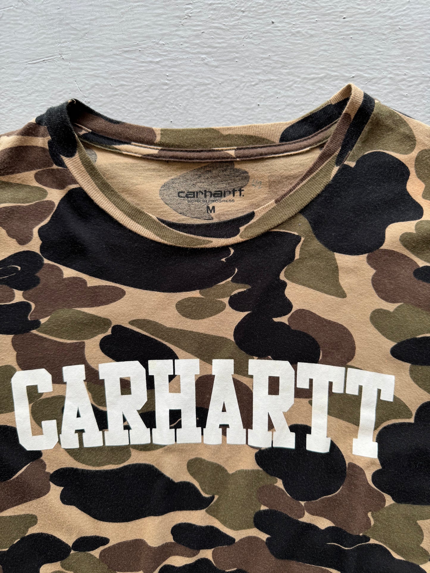 Carhartt Script Camouflage Tee