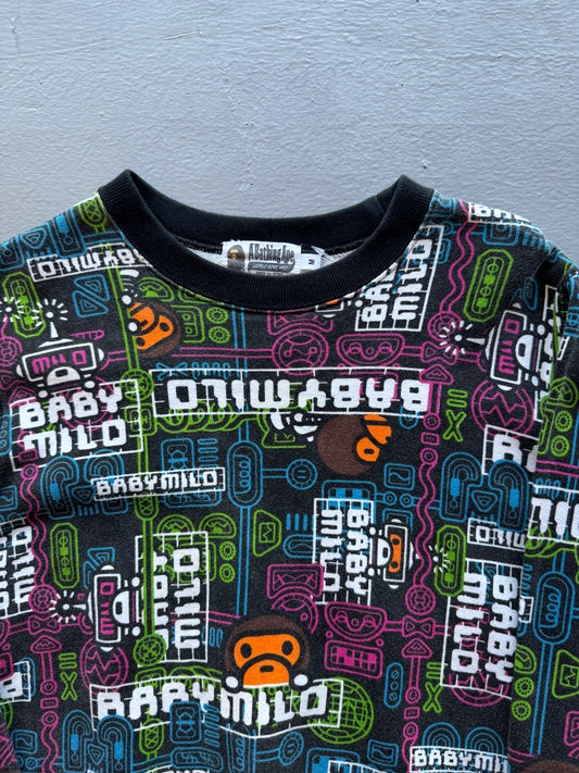 Bape Baby Milo All Over Print Crewneck