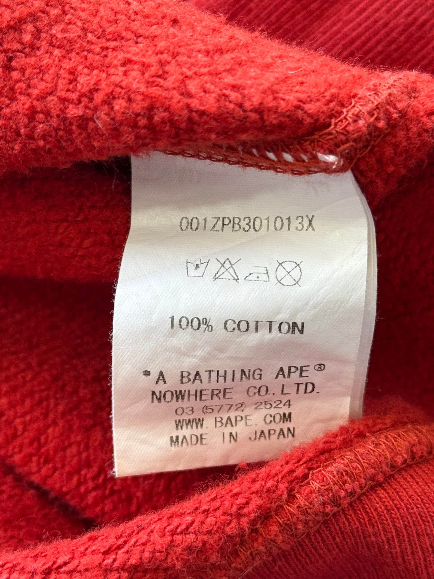Bape shark Red Camouflage Full Zip Hoodie