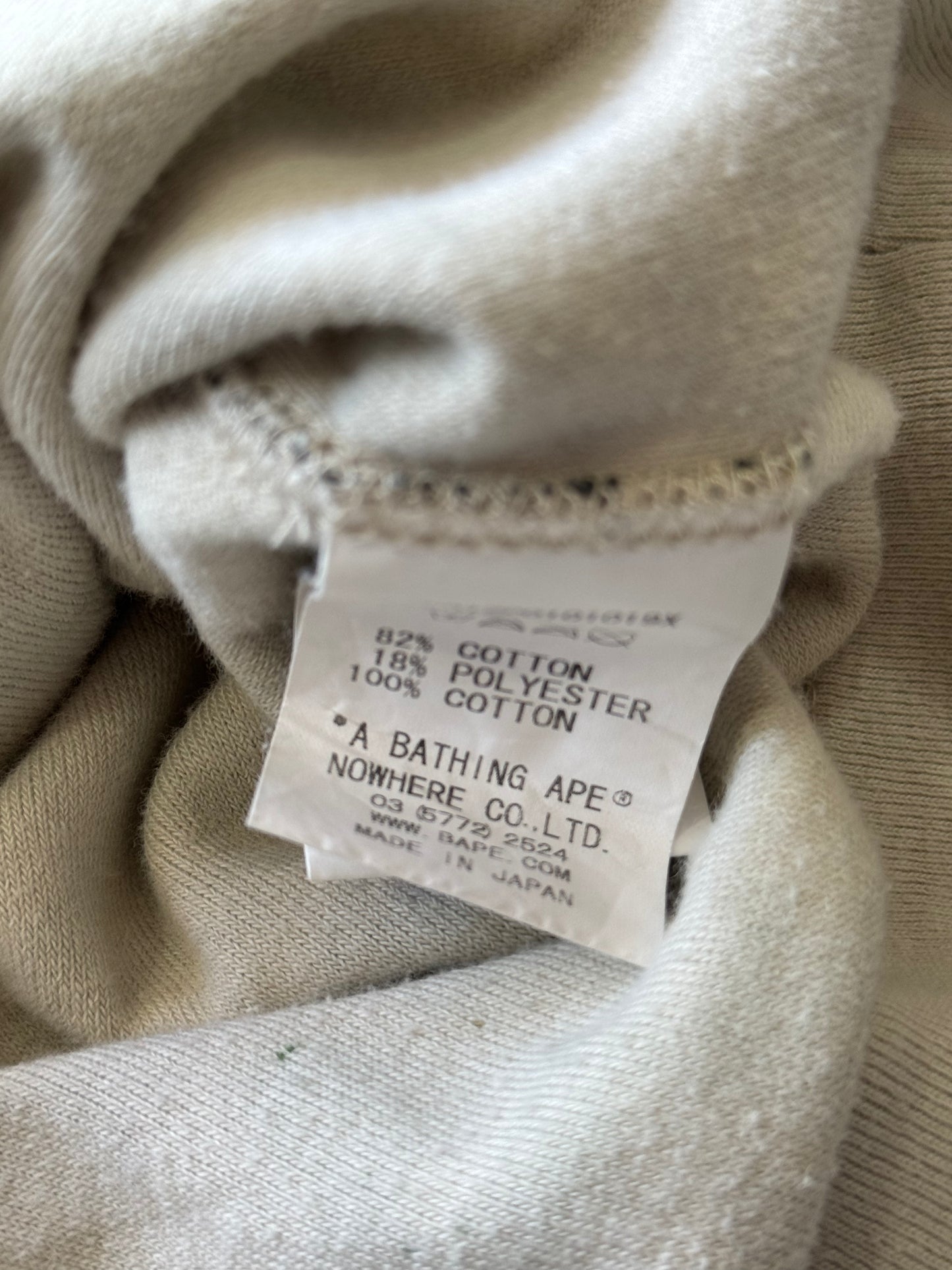 OG Bape x Keith Harring Camouflage Full Zip Hoodie