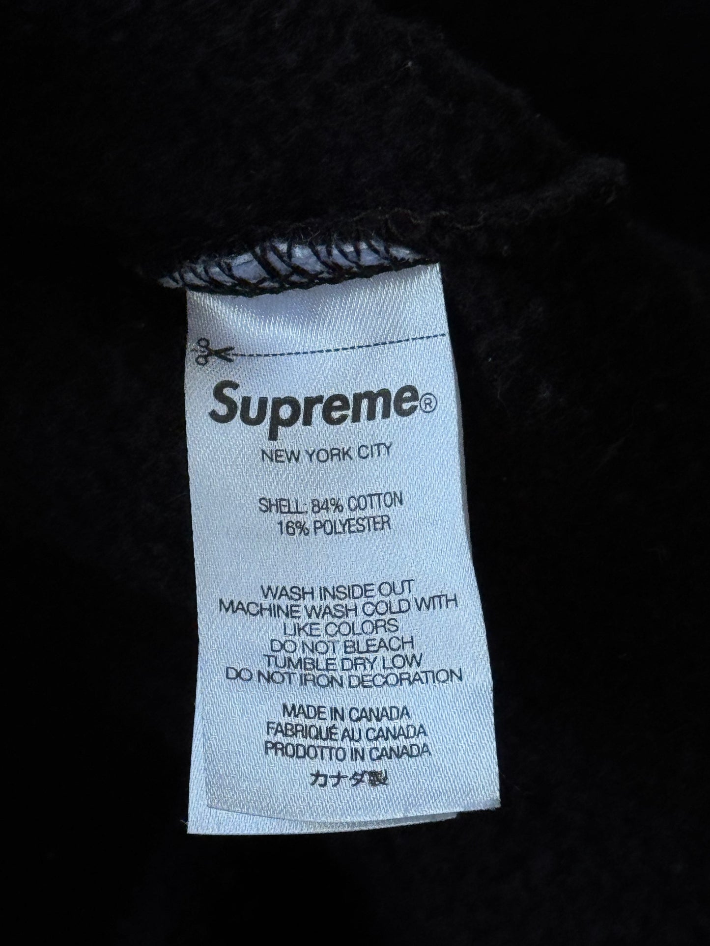 Supreme Bling Box Logo Hoodie