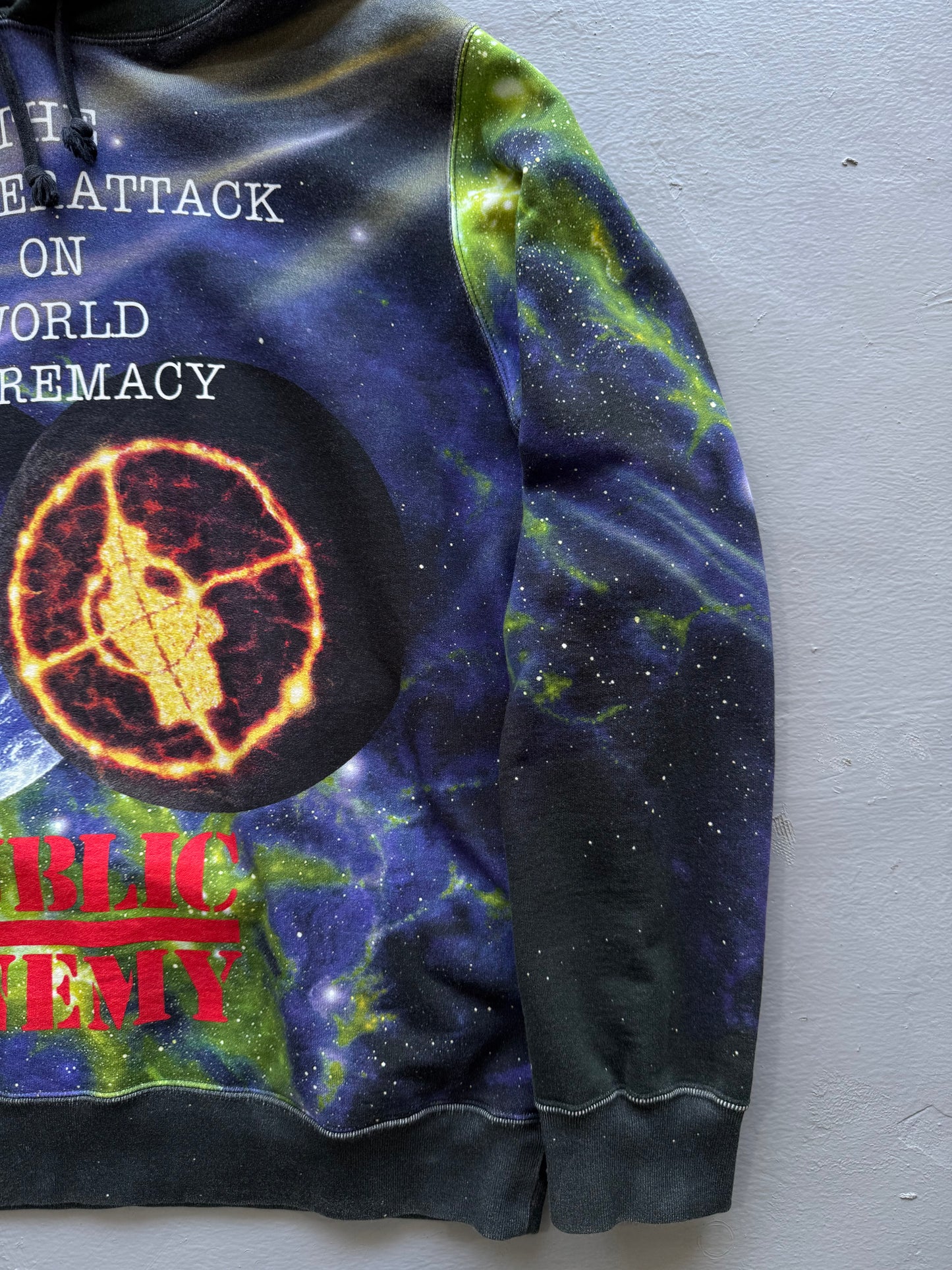 Supreme x Public Enemy All-over-print Hoodie