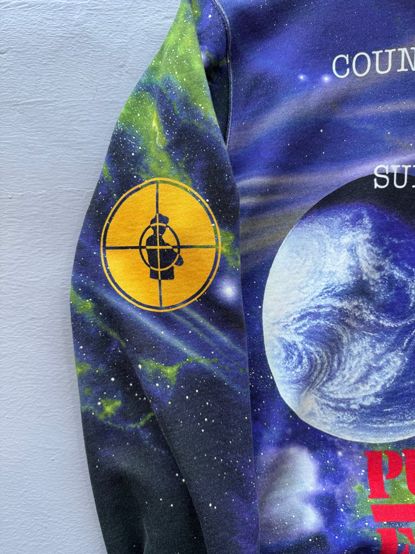 Supreme x Public Enemy All-over-print Hoodie