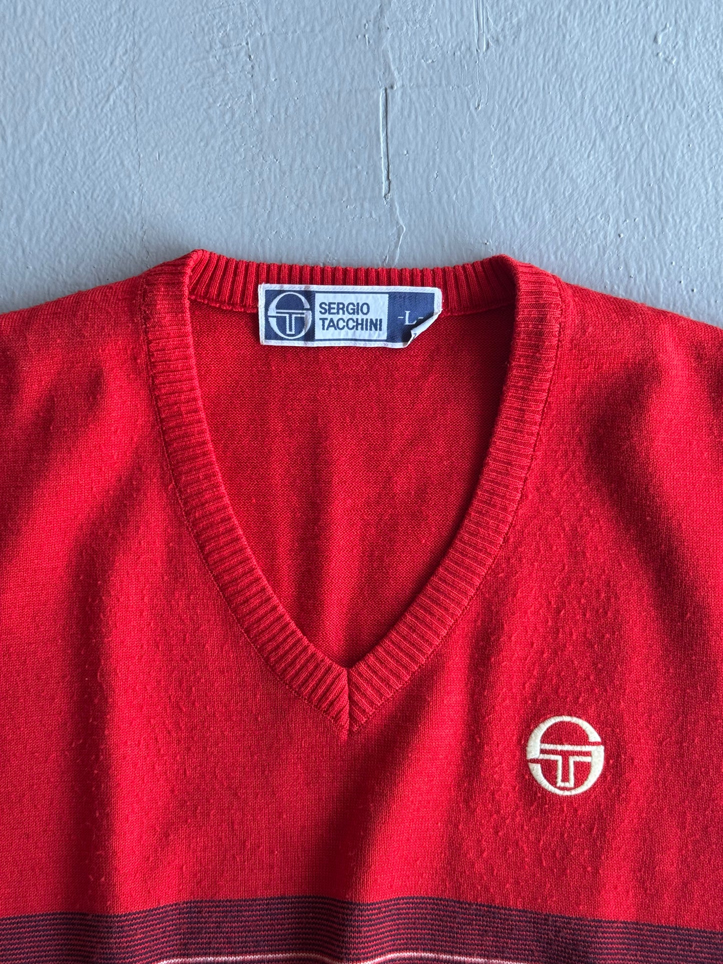 Sergio Tacchini Knitted Vest