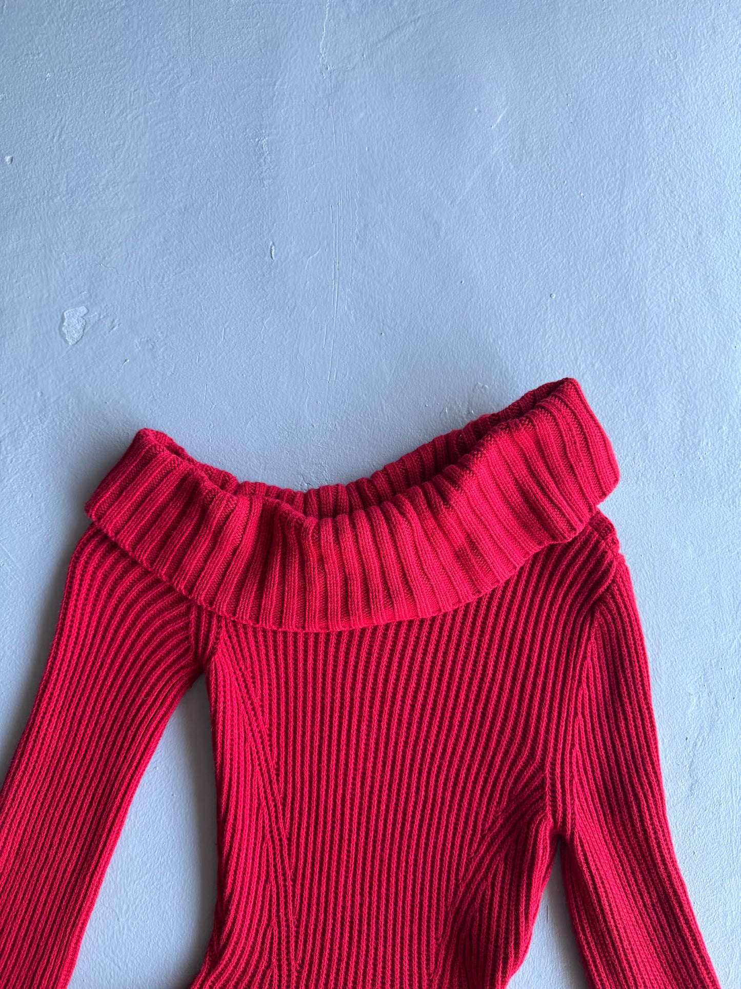 Alexander McQueen Knitted Peplum Top