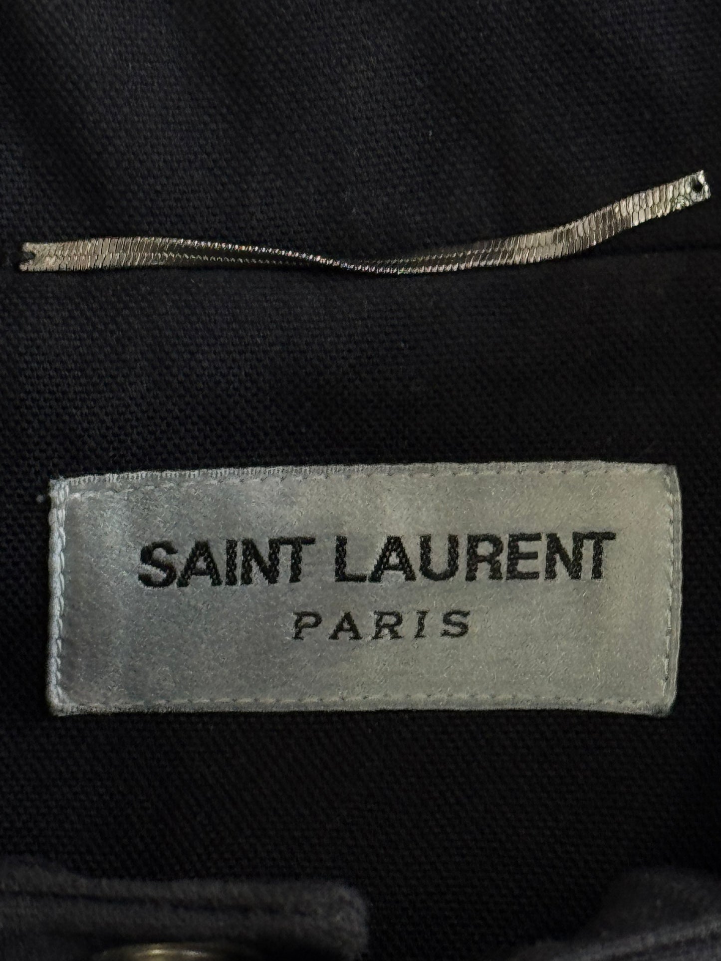Saint Laurent Paris Puffer Leather Jacket