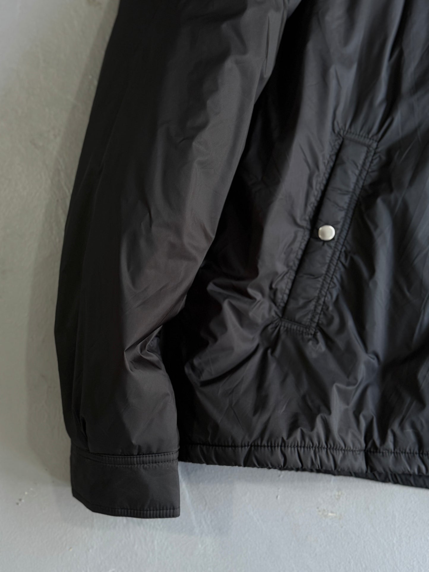 Rick Owens Snap Font Puffer Lined Jacket