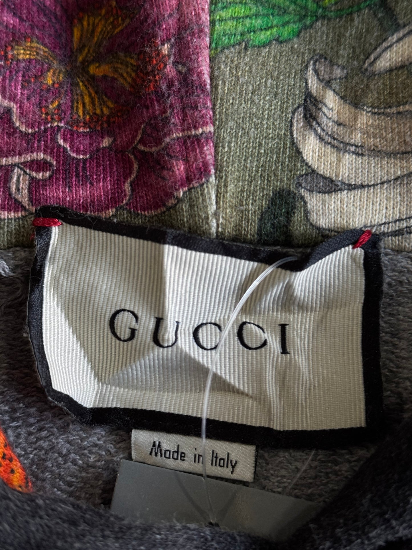 Gucci All-Over-Print Floral Hoodie
