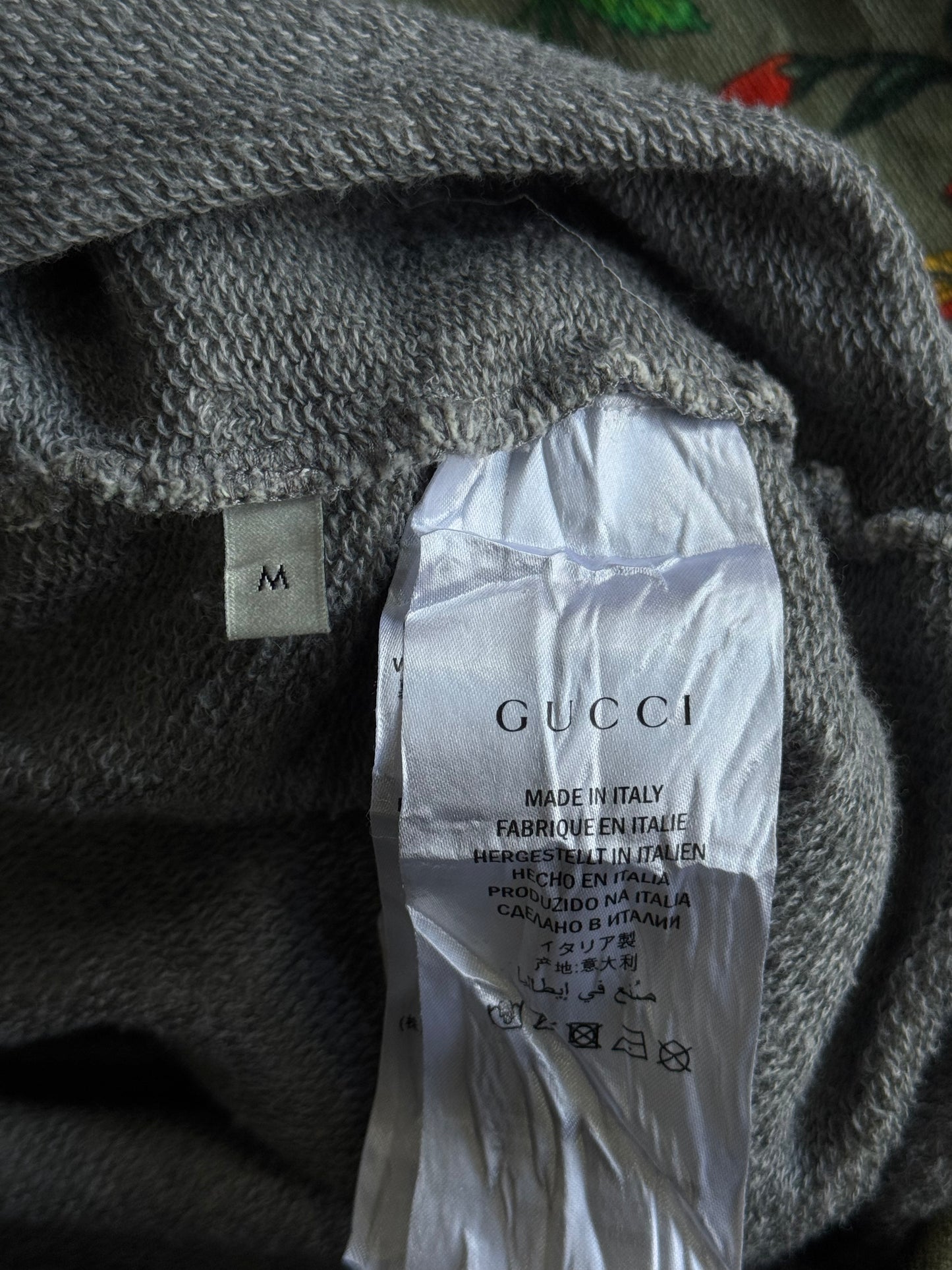 Gucci All-Over-Print Floral Hoodie