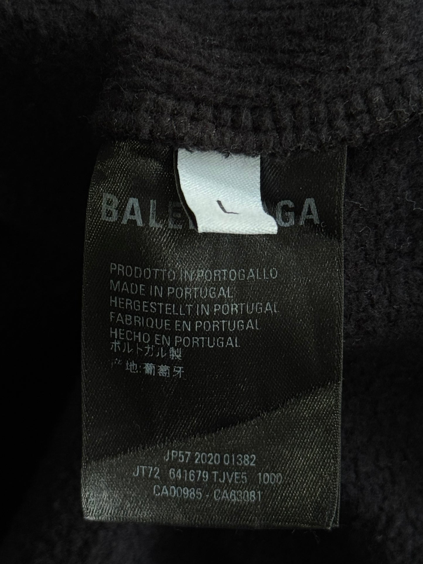 Archive Balenciage Defile Oversized Hoodie