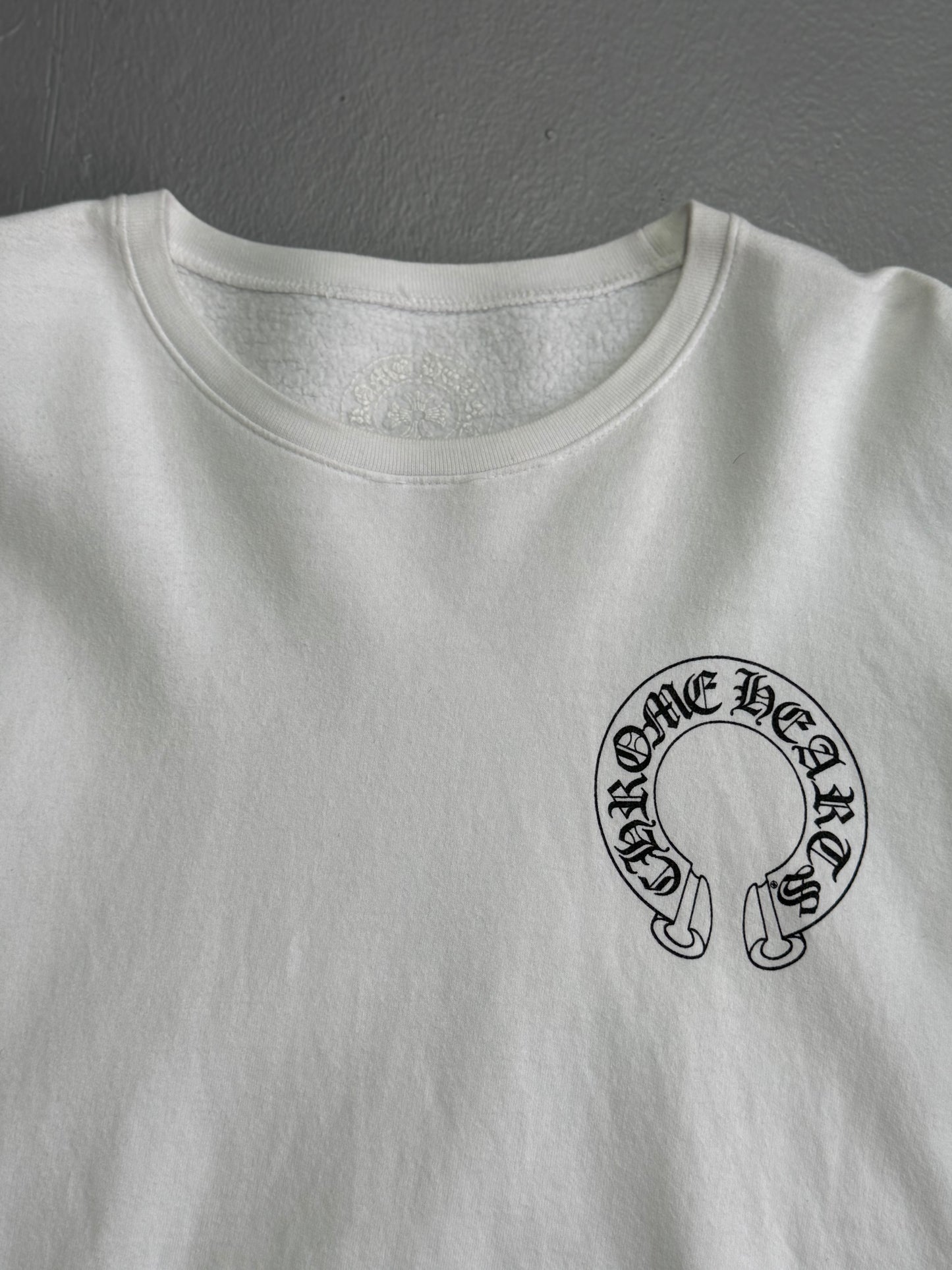 Chrome Hearts Horseshoe Floral Crewneck