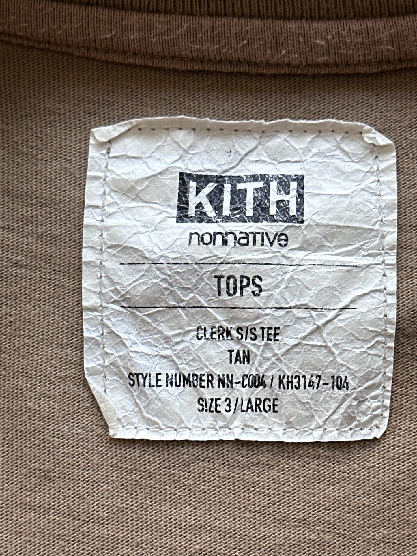 Kith x Nonnative Box Logo Tee