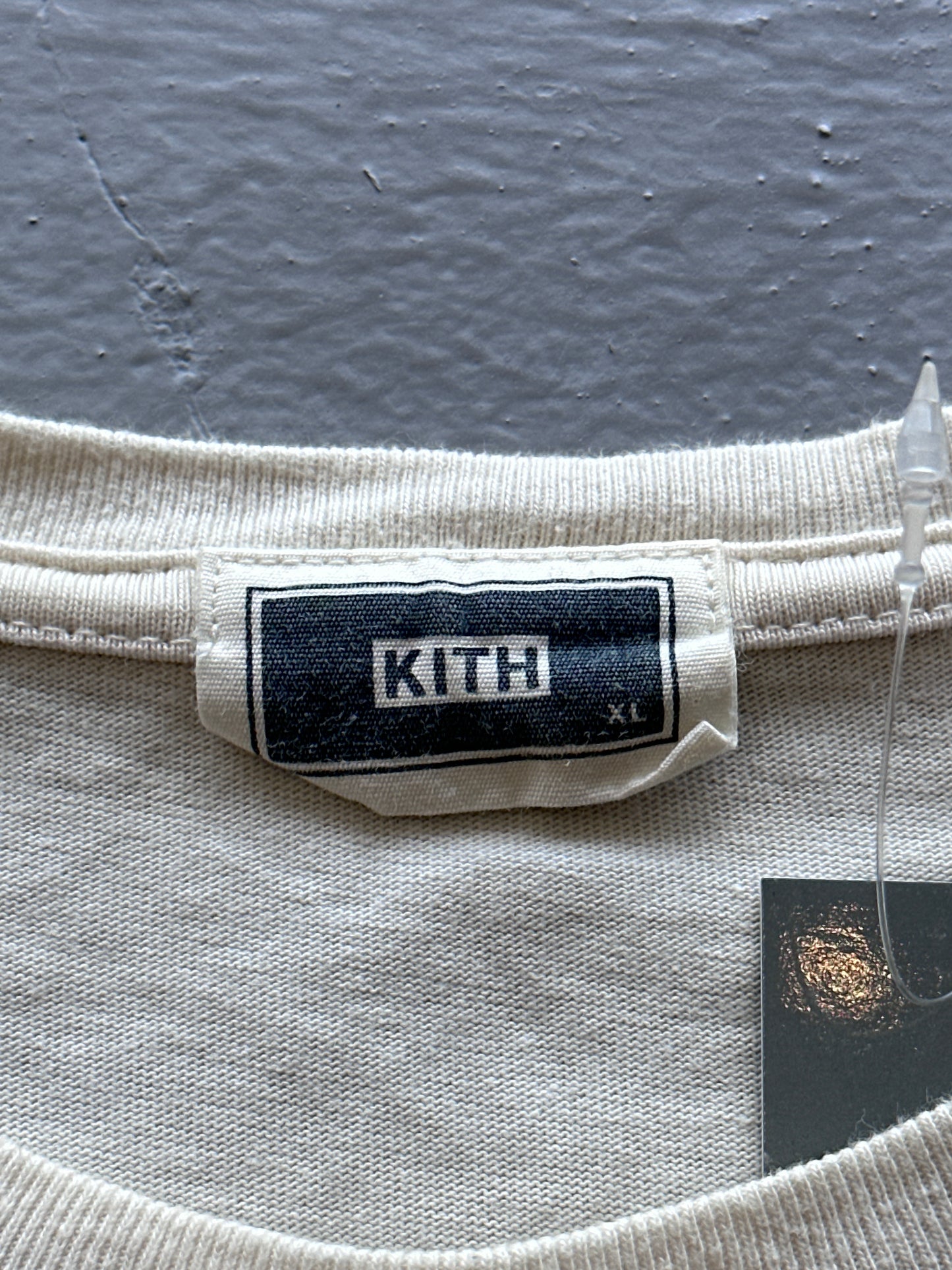 Kith Floral Embroidered Logo Tee