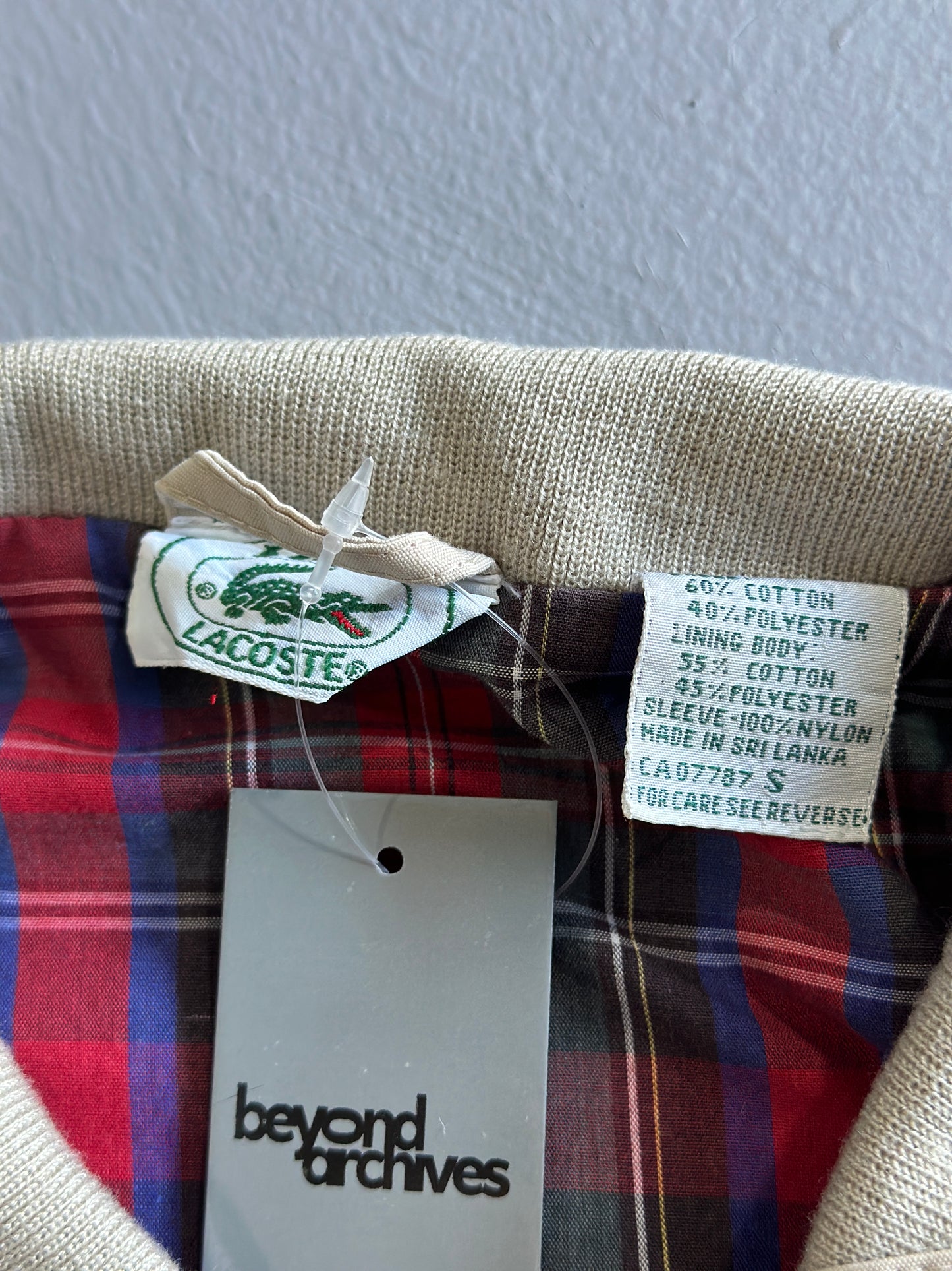 Vintage Lacoste Harrington Jacket