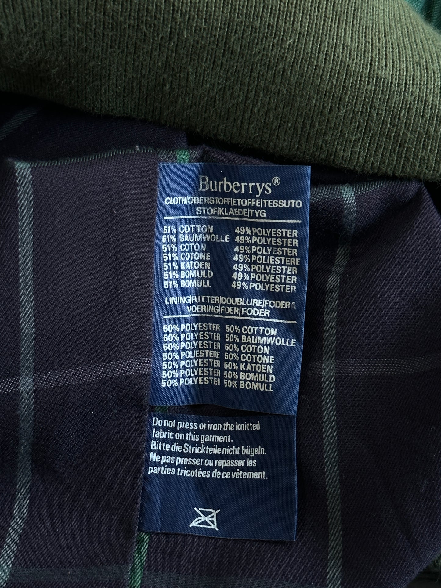 Vintage Burberry Harrington Jacket
