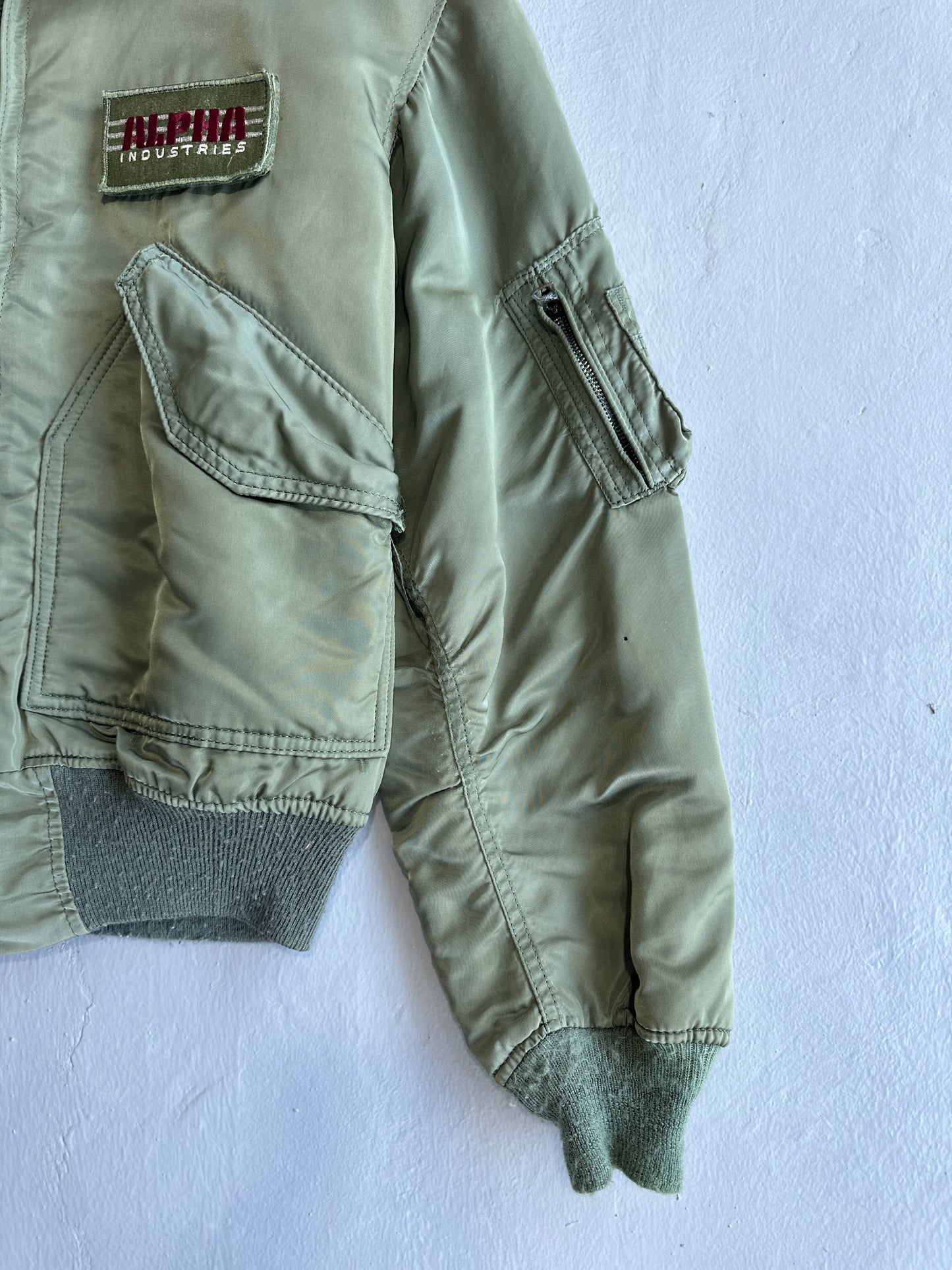 Vintage Alpha Industries Bomber Jacket