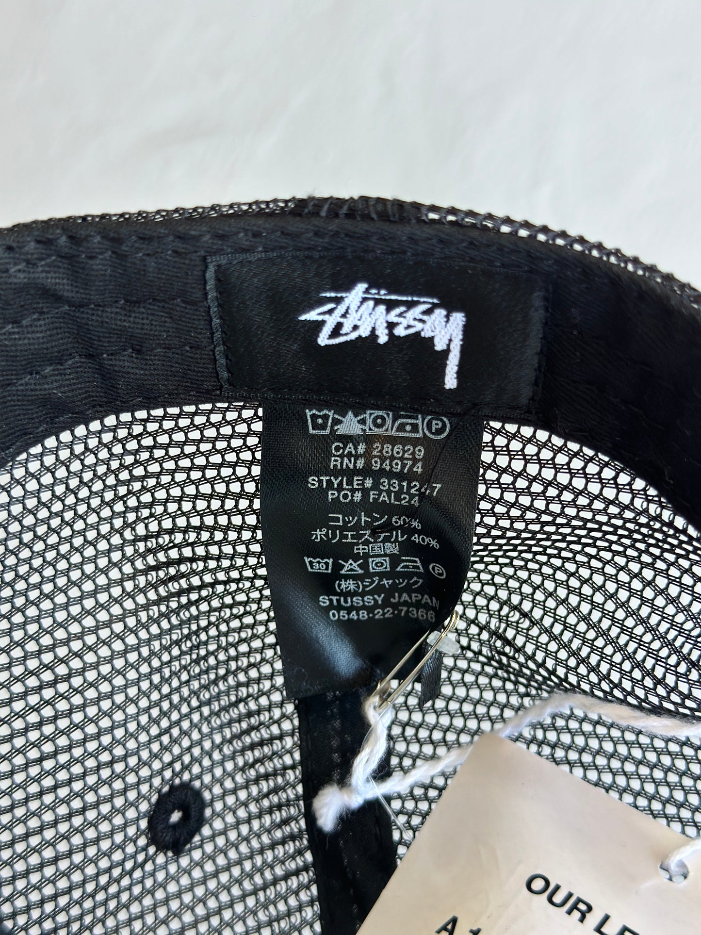 Stussy Our Legacy Trucker Hat