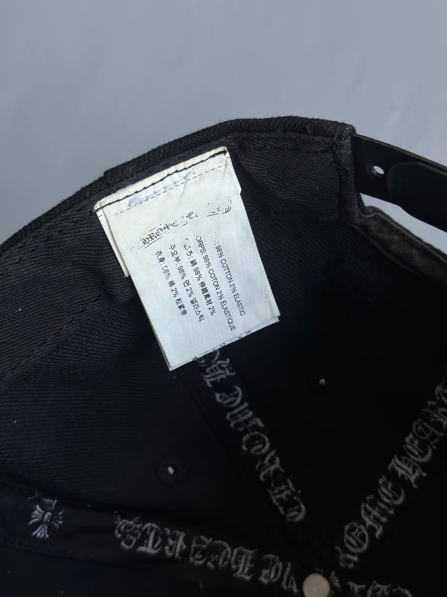 Chrome Hearts Fleur De Lis Baseball Hat