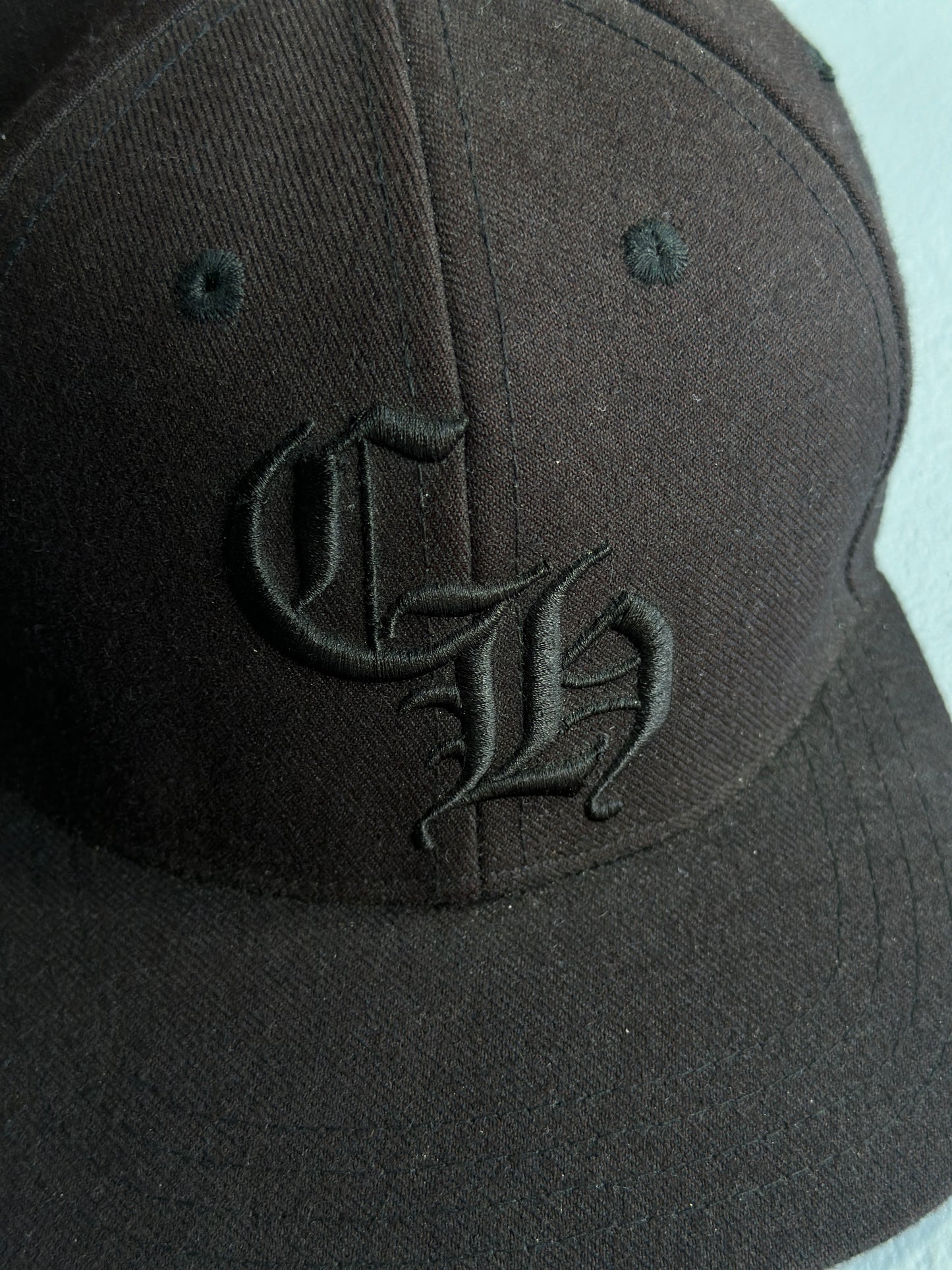 Chrome Hearts Embroidered logo Close Cap