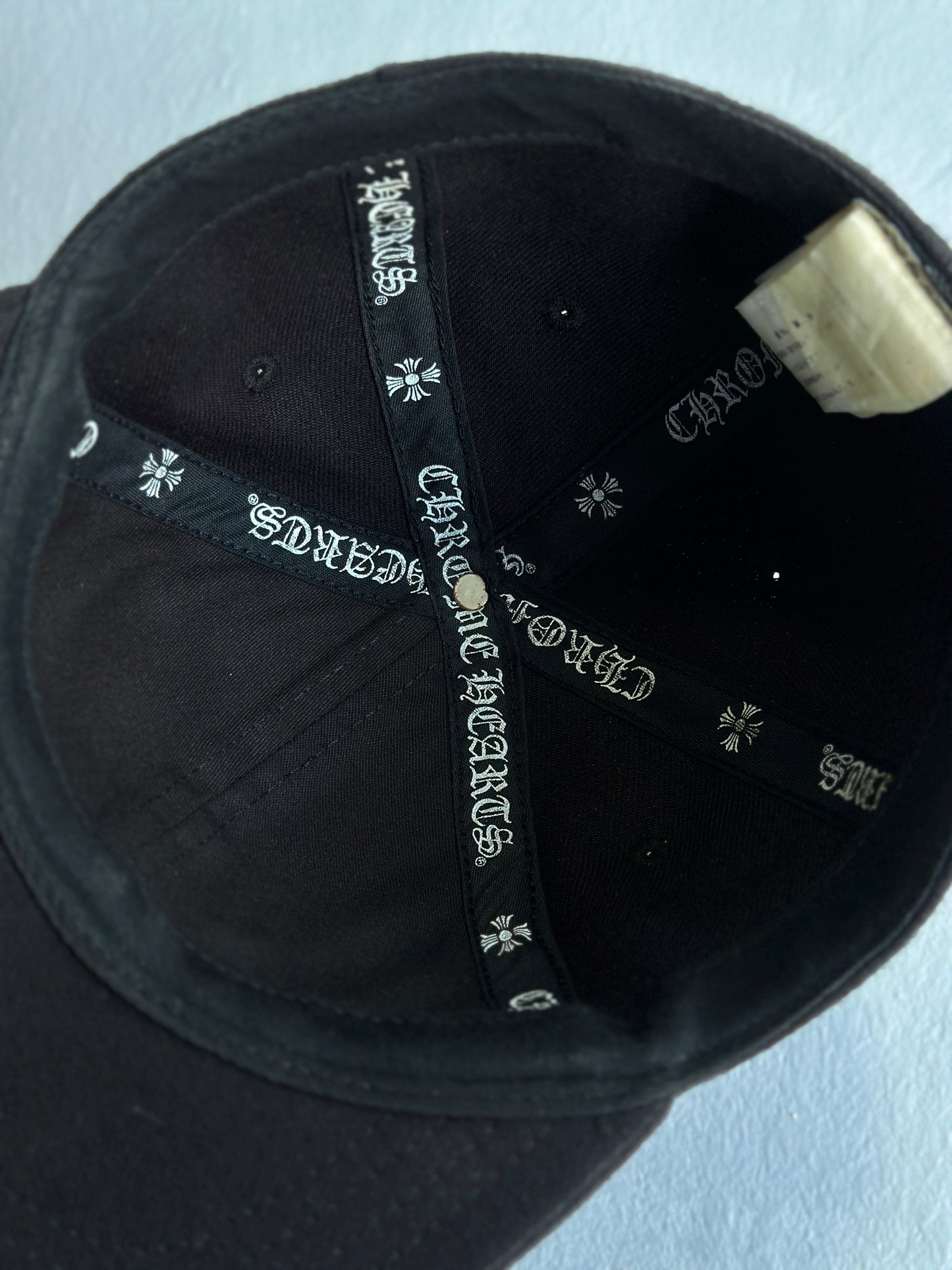 Chrome Hearts Embroidered logo Close Cap