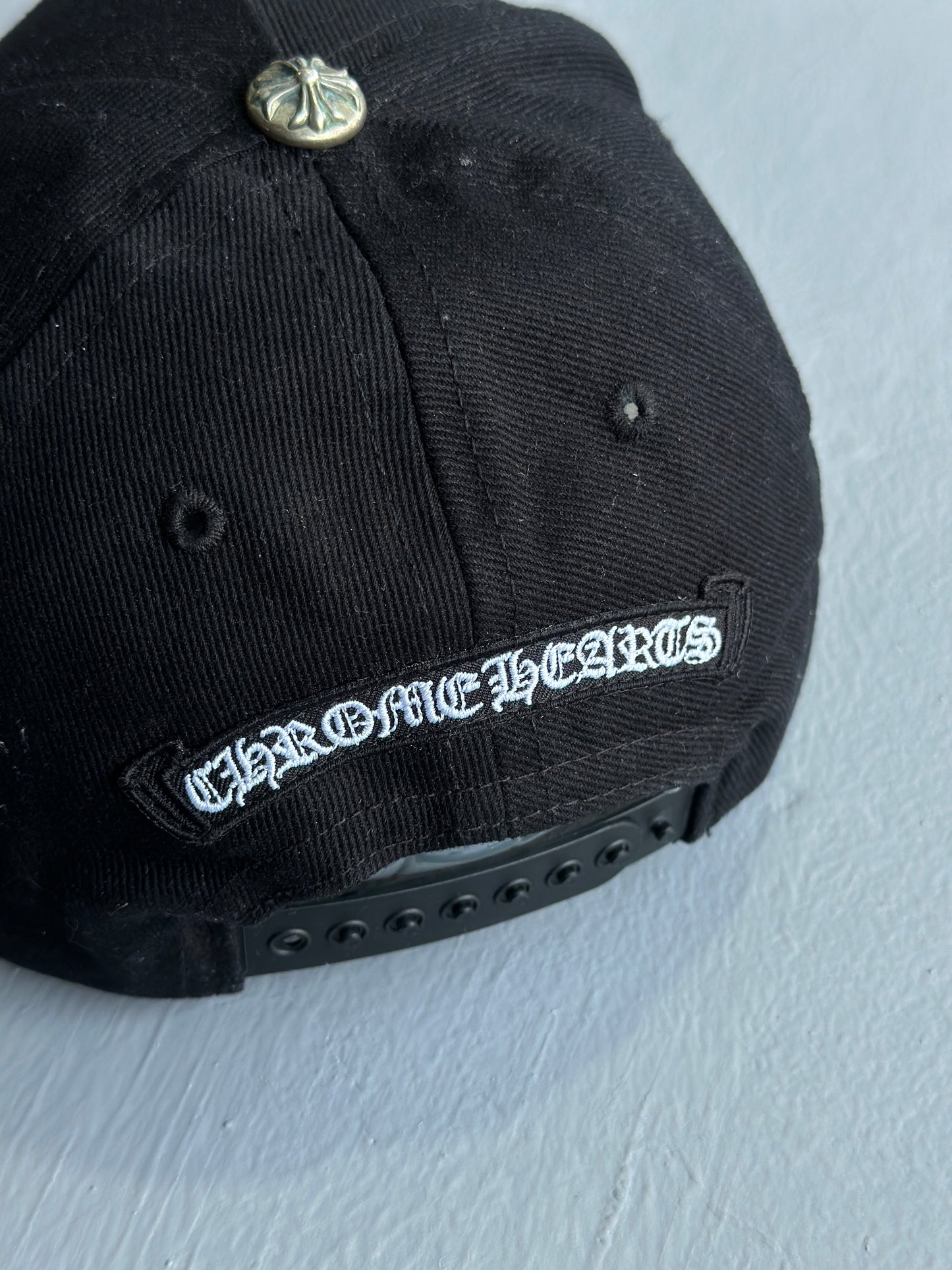 Chrome Hearts Triple Logo Embroidered Baseball Hat