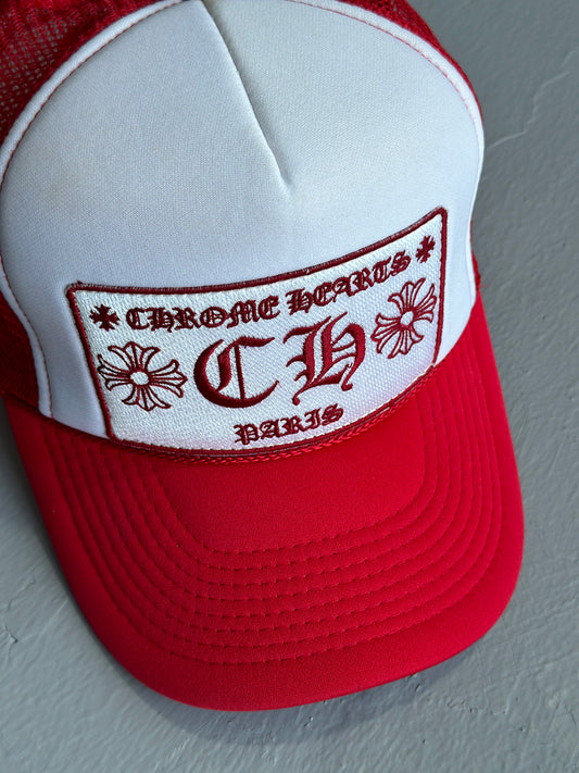 Vintage Chrome Hearts Paris Exclusive Trucker Hat