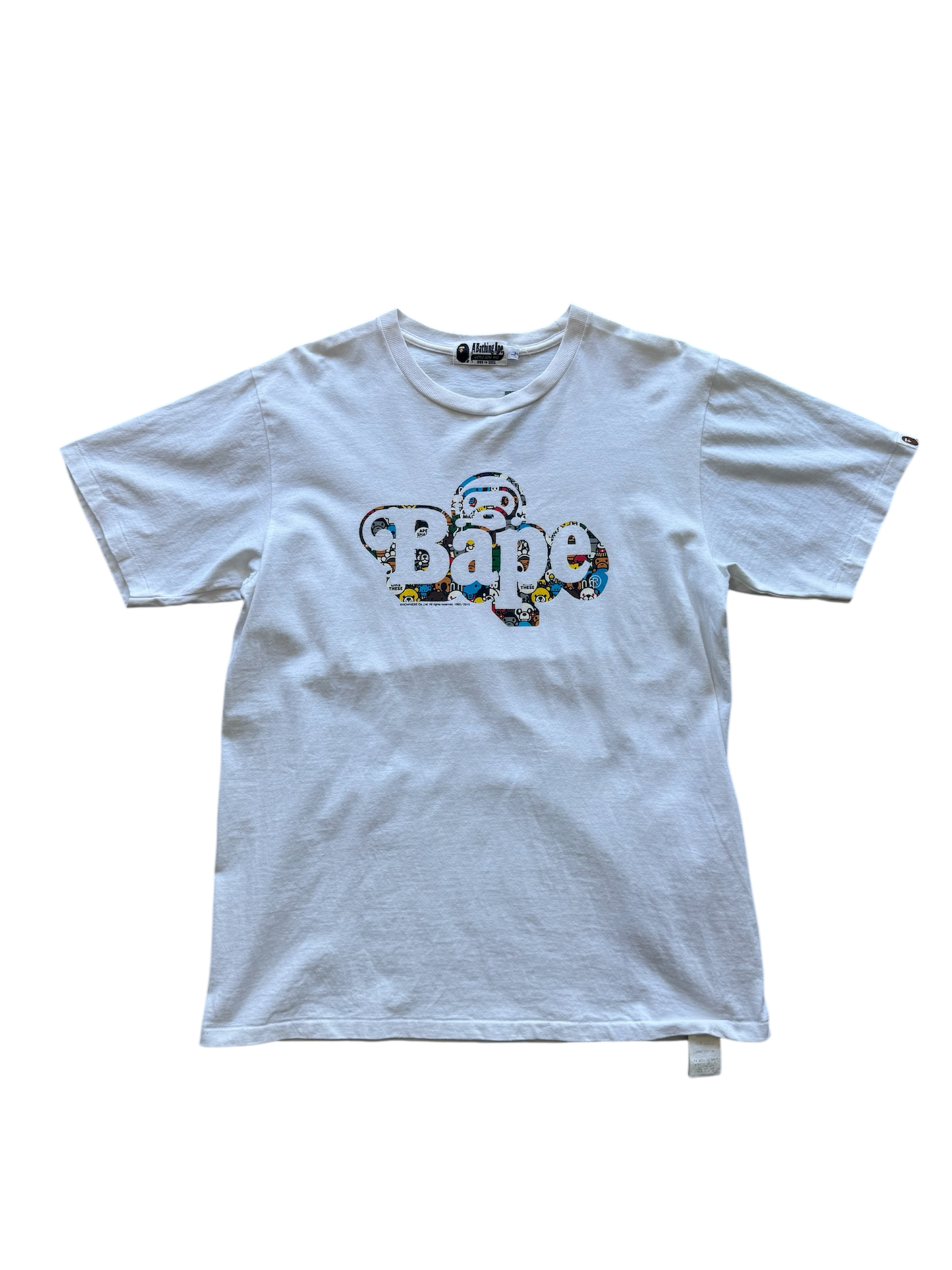 Bape Baby Milo Script Tee