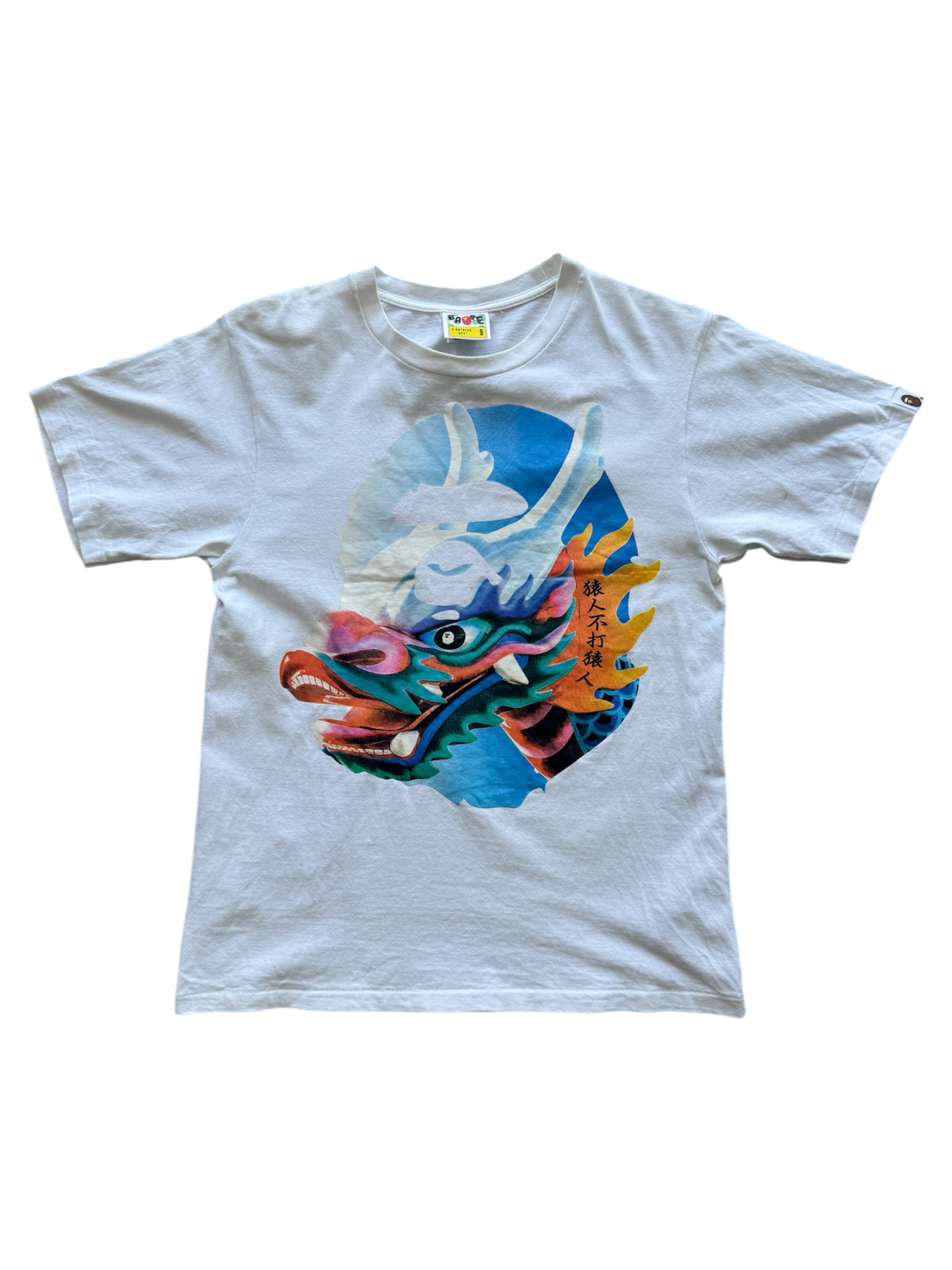 Bape Big Head Dragon Tee