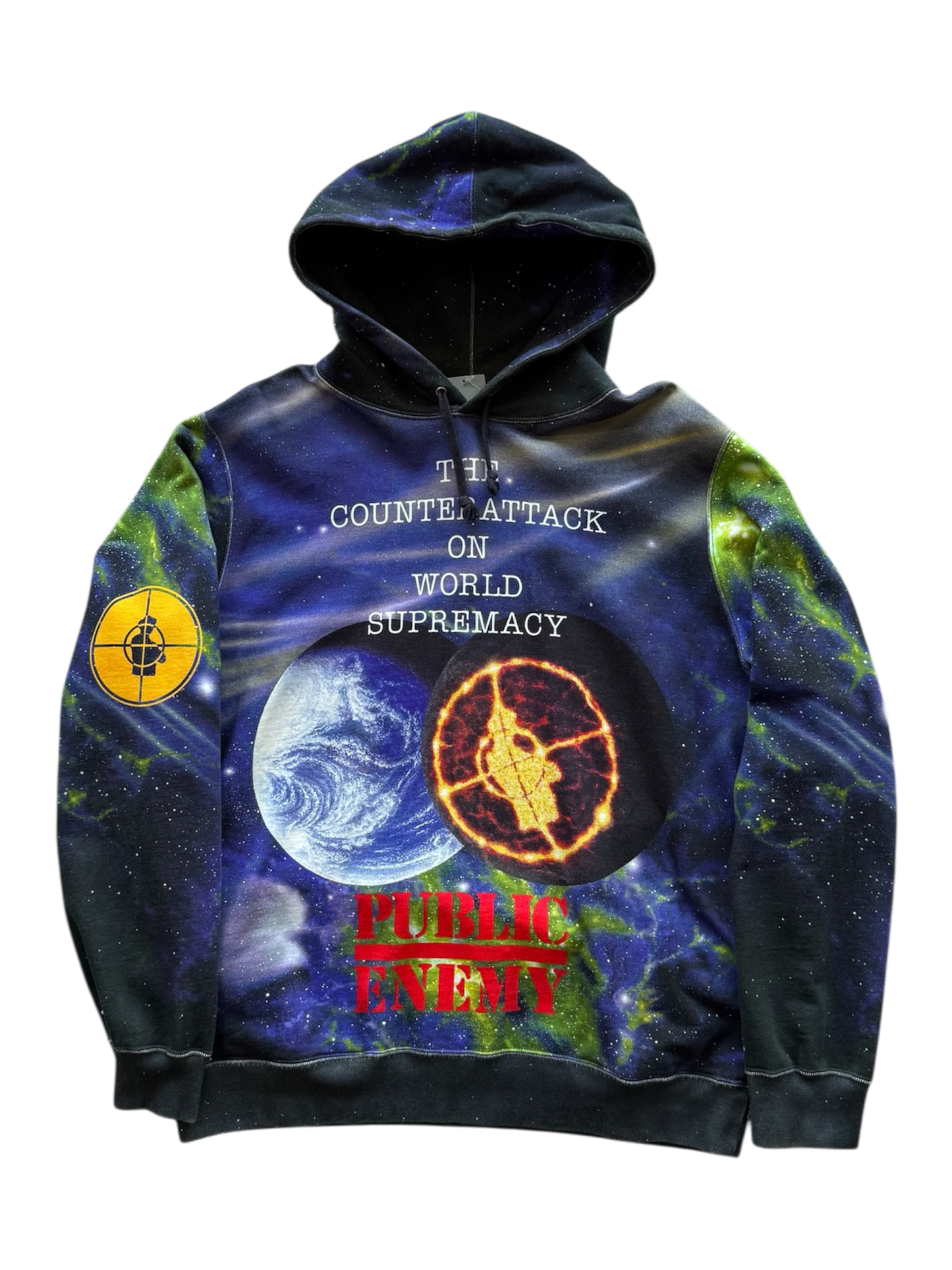 Supreme x Public Enemy All-over-print Hoodie