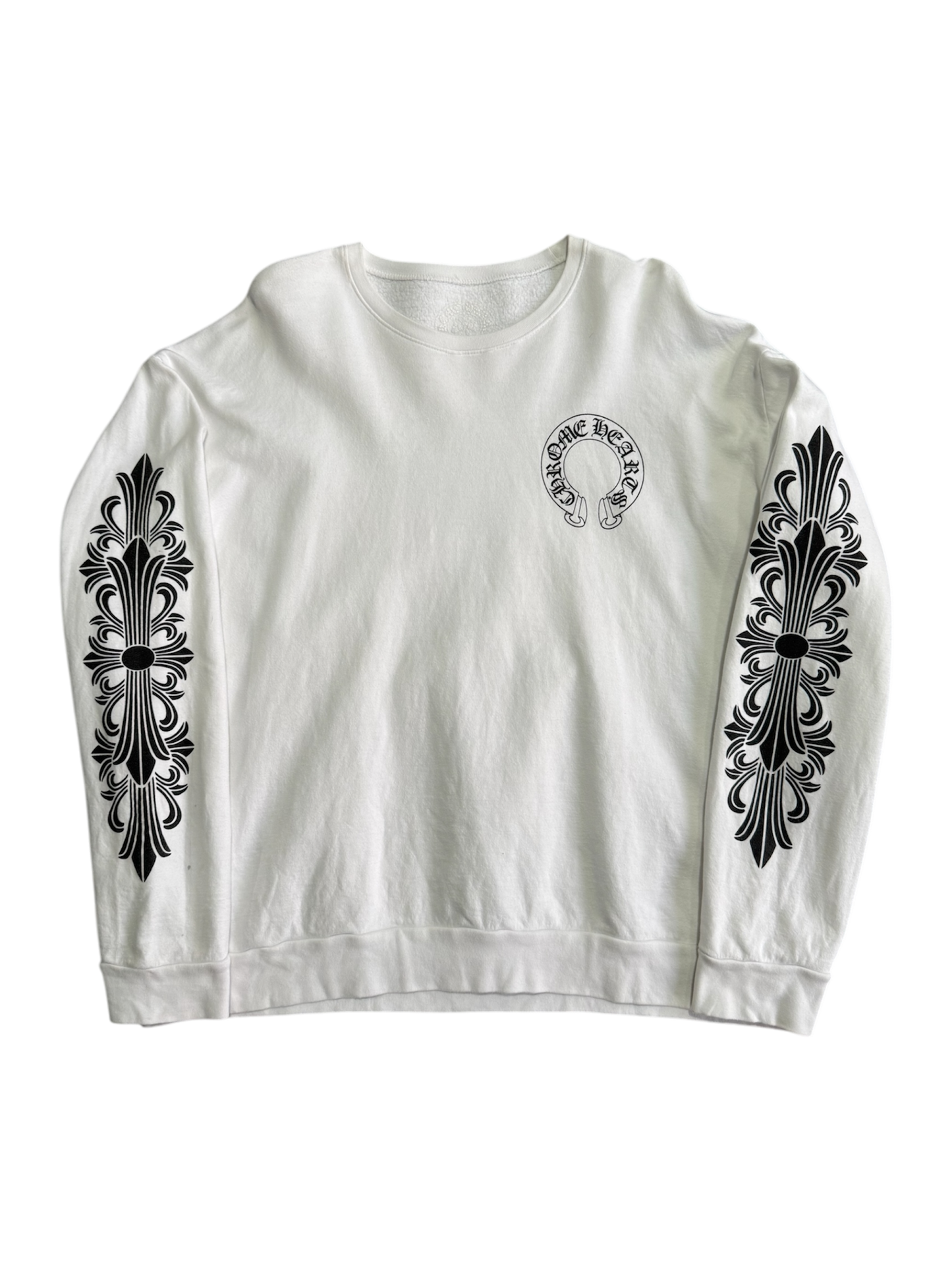 Chrome Hearts Horseshoe Floral Crewneck