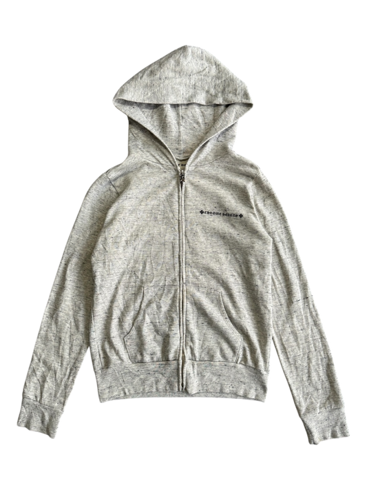 Womens Chrome Hearts Vine Dagger Zip Hoodie