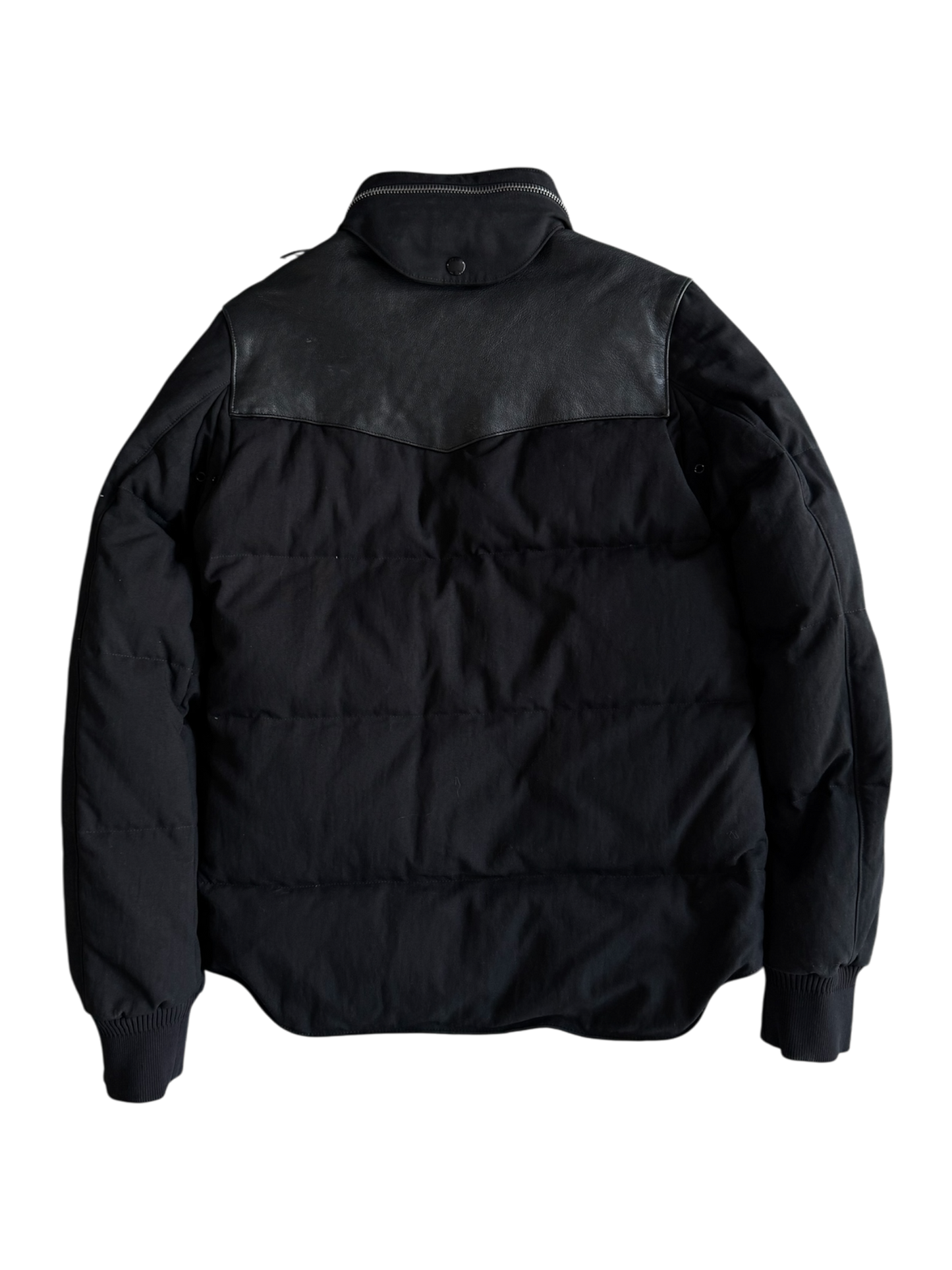 Saint Laurent Paris Puffer Leather Jacket