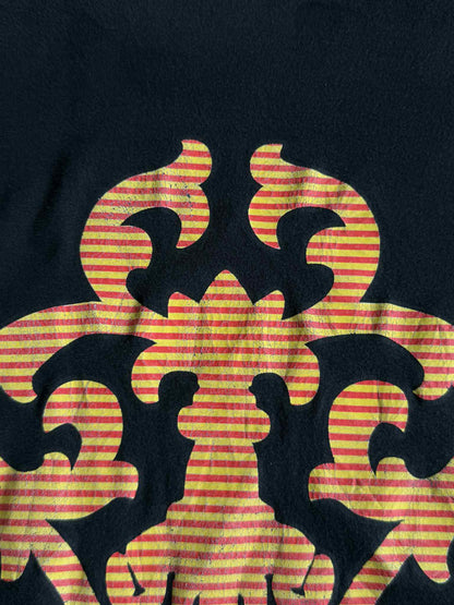 Chrome Hearts Orange Stripped Dagger tee
