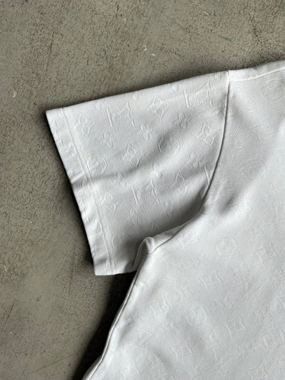 Louis Vuitton 3D Monogram White Tee