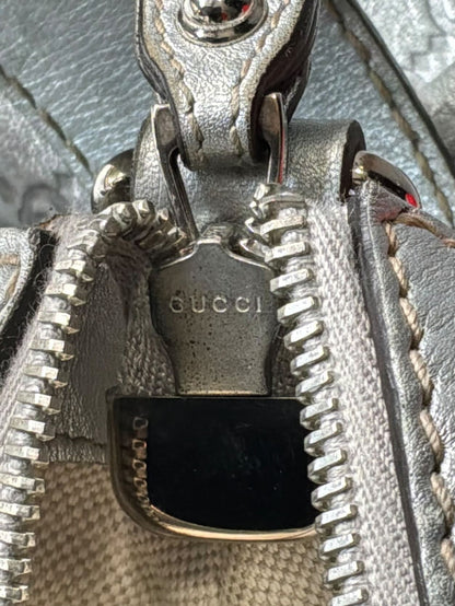 Gucci Monogram Metallic Hobo Bag