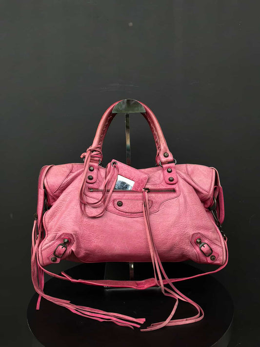Balenciaga Classic Pink City Bag