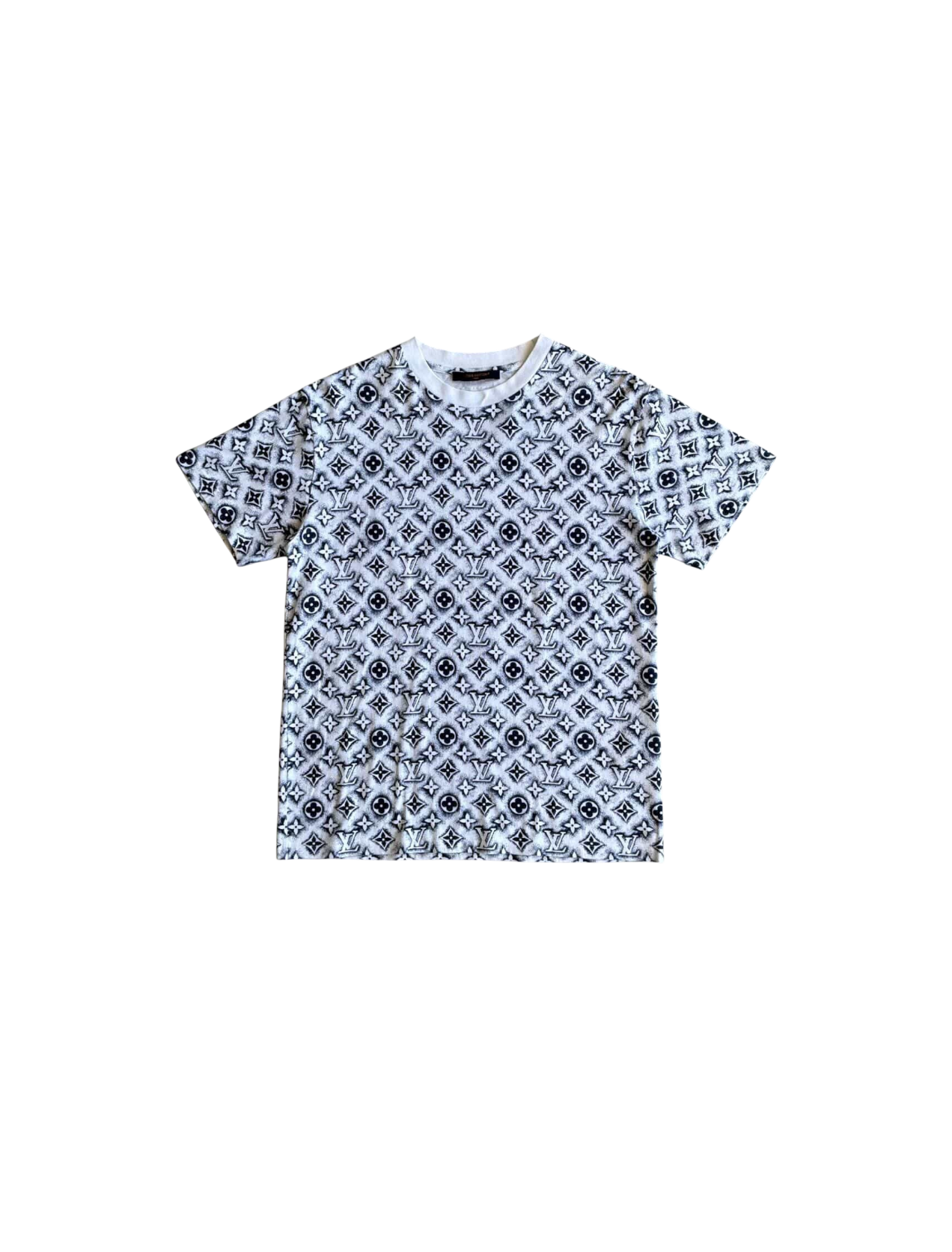 Louis Vuitton White Monogram Tee