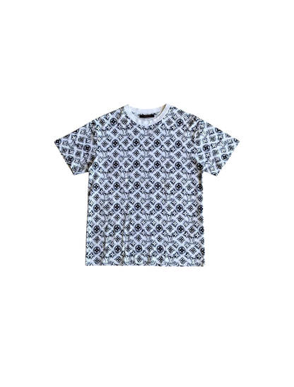 Louis Vuitton White Monogram Tee