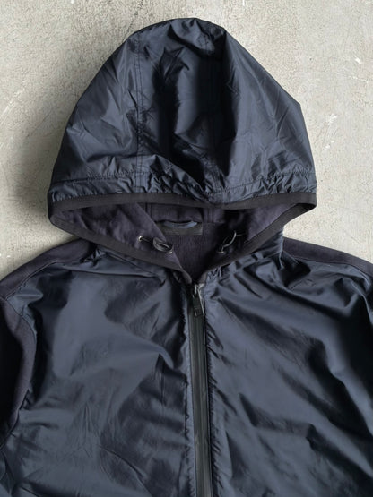 Prada Hybrid Zip Up Hoodie