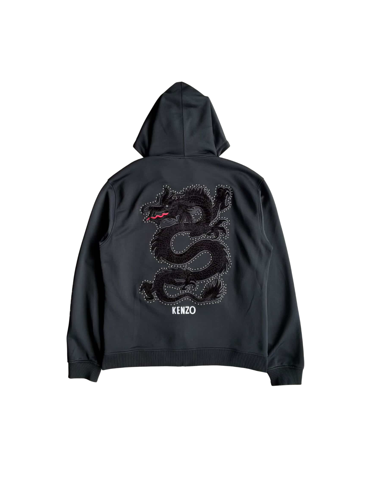 Kenzo Dragon Logo Zip Hoodie